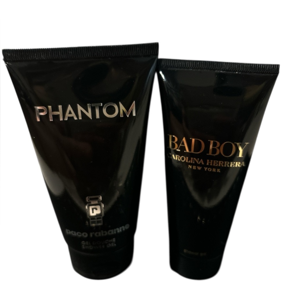 Paco Rabanne & Carolina Herrera shower gel